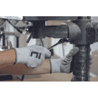 DIPPER VAM gloves dipped in latex grey