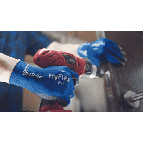 Polyurethane gloves Ansell 11-618/060 HyFlex Ultra-Lite glov