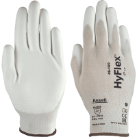 Polyurethane gloves Ansell 48-100/060 SensiLite white gloves