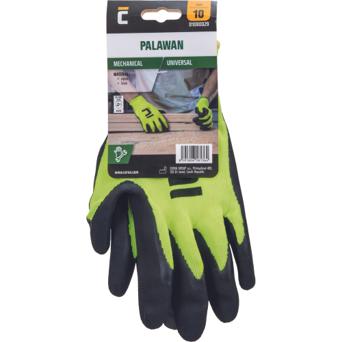 PALAWAN gloves nylon latex PI - 