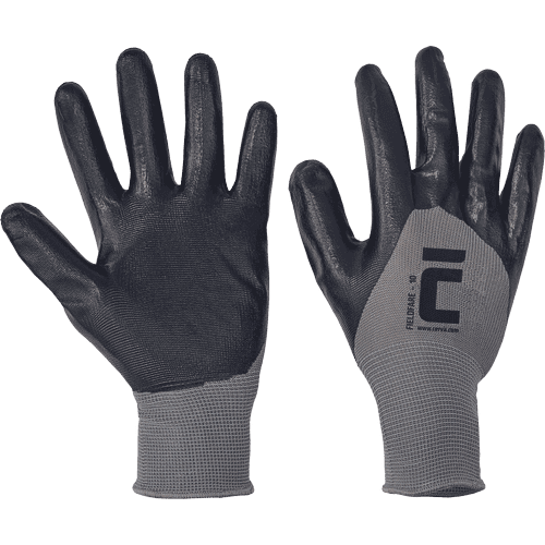 FIELDFARE gloves nylon/nitril 3/4