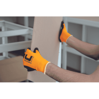 PALAWAN ORANGE rukavice nylon/latex