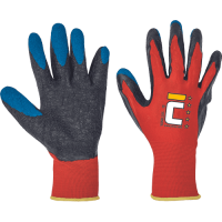 VANELLUS gloves dipped in latex red