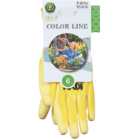 JUICY YELLOW rukavice nylon PU žltá