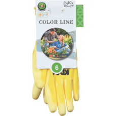 JUICY YELLOW rukavice nylon PU žltá