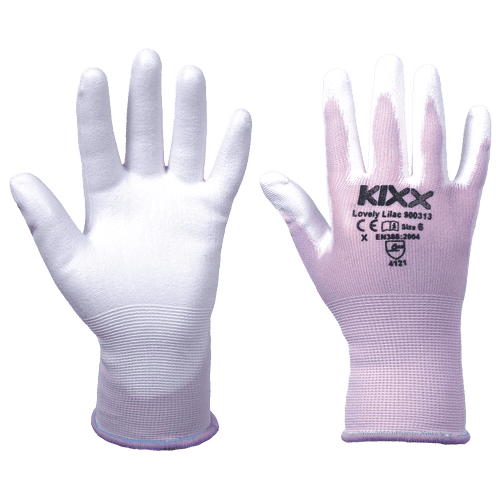 LOVELY LILAC  rukavice nylonové sv.fialové