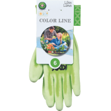 LIKE LIME rukavice nylon PU zelené