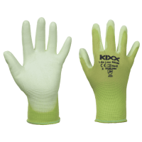 LIKE LIME rukavice nylon PU zelené
