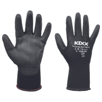 BOUNCING BLACK gloves PU palm black