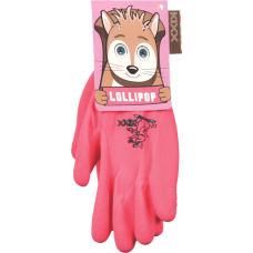 LOLLIPOP rukavice nylon. latexové, ružové