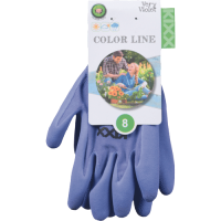 VERY VIOLET gloves nylon latex violet