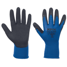 BEASTY BLUE gloves nylon latex blue