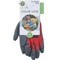 ROCKING RED rukavice nylon. la červené