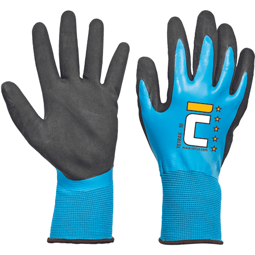 TETRAX gloves nylon latex