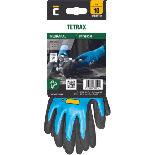 TETRAX gloves blister - 