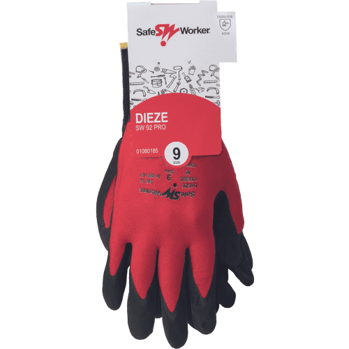 DIEZE SW 92 PRO nylon/nitril rukavice