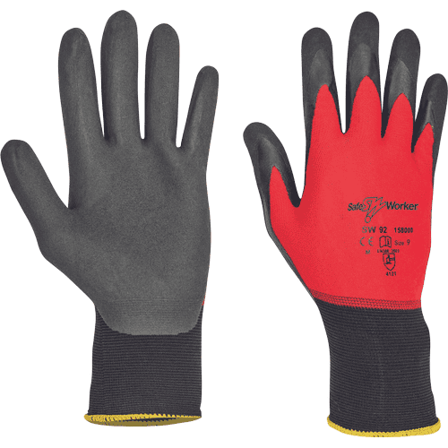 DIEZE SW 92 PRO nylon/nitril rukavice