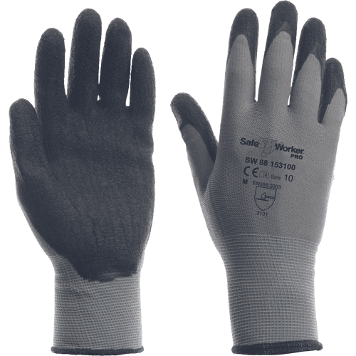 ALM SW 88 PRO nylon/latex gloves