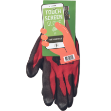 RED CONNECT touch screen gloves -