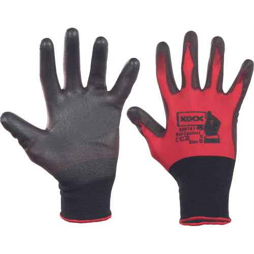 RED CONNECT touch screen gloves -