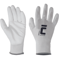 EMBERIZA gloves white