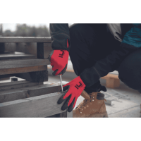 SALANGANA gloves red
