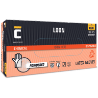 LOON gloves disposable latex powde S