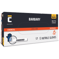 BARBARY glov.dispos.nitril  powder. S