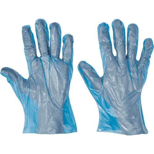 DUCK BLUE rukavice JR polyetylénové