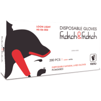 FF LOON LIGHT HS-06-002 100x jednorázové latex. rukavice