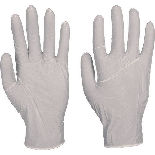 LBP53 latex powder.gloves 100pcs 6/XS