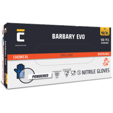 BARBARY EVO nitril rukavice pudr.