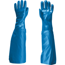 UNIVERSAL gloves sleeve 65 cm blue