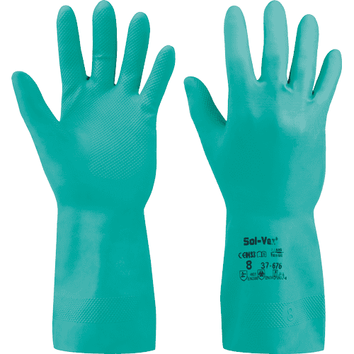 Nitrile gloves Ansell 37-676/070 Sol-Vex gloves