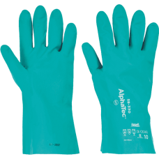 Nitrile gloves Ansell 58-330 AlphaTec gloves green