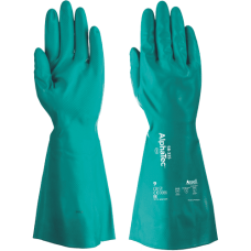 Nitrile gloves Ansell 58-335 AlphaTec gloves green