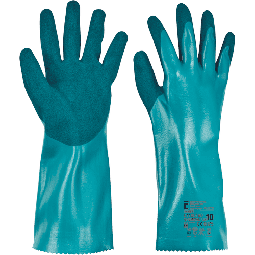 IMMER gloves nitril chemic. green
