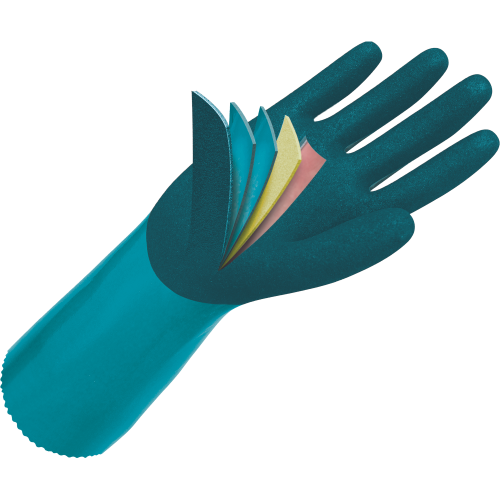 IMMER gloves nitril chemic. green 