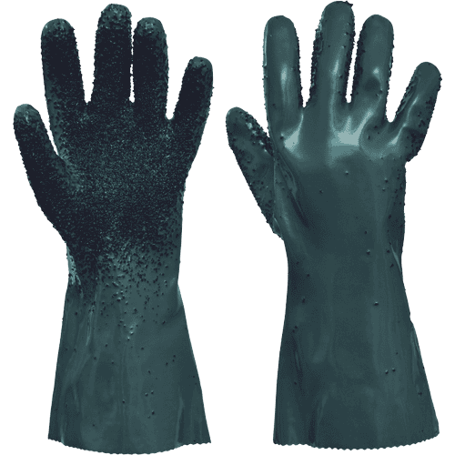 UNIVERSAL ROUGHENED gloves 35cm blue