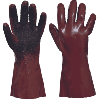 UNIVERSAL ROUGHENED rukavice 35cm modré