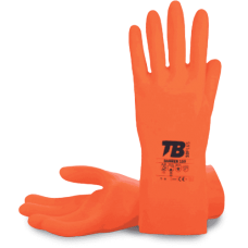 TB BARRIER100 rukavice oranžové