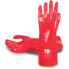 TB 206-36 rukavice červené