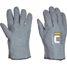 SPONSA SHORT rukavice 27 cm sivá