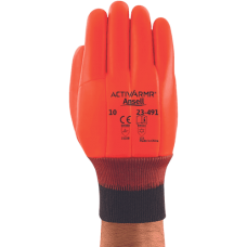 Zateplené rukavice ANSELL  23-491/100 Winter HiVis