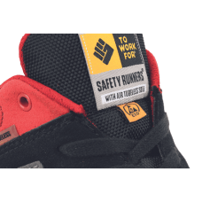 GRAFFITI ESD S3 SRC low 36 black/red