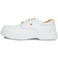 RAVEN MF ESD S1 SRC poltopánky 35 biele