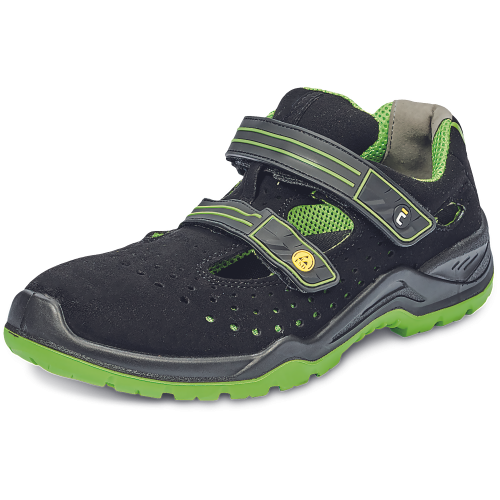 HALWILL MF ESD S1P SRC sandal 34 black