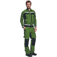 STANMORE blúza zeleno/čierna