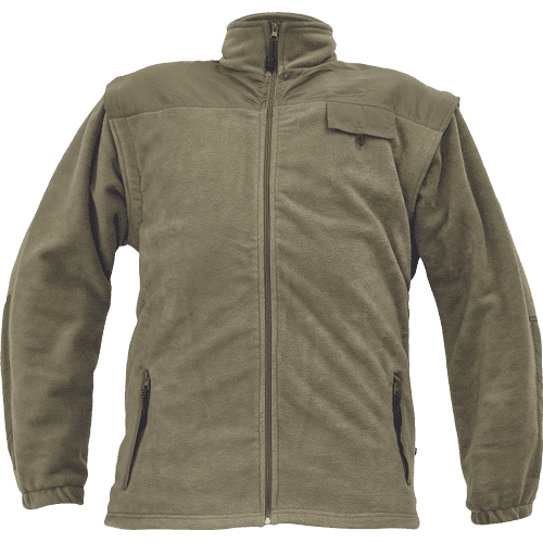 RANDWIK fleece jacket bottle green