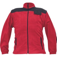 RANDWIK fleece jacket red